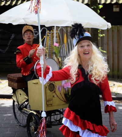 Het lijkt wel een fanfare!